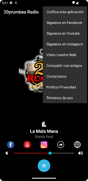 20yrumbea Radio Screenshot 2