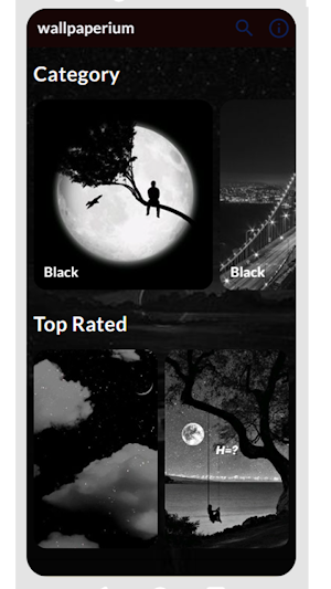 Black Wallpaper Screenshot 0