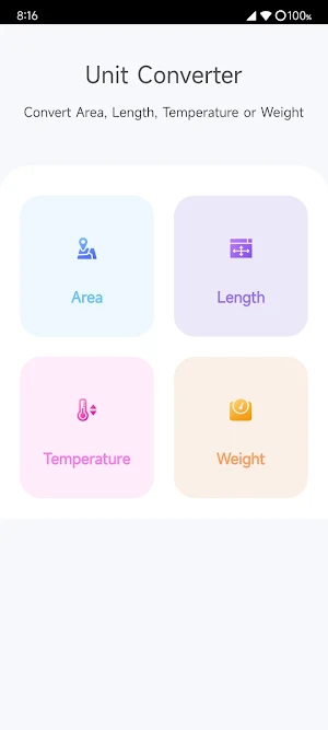 Calculator & Unit Converter Screenshot 1