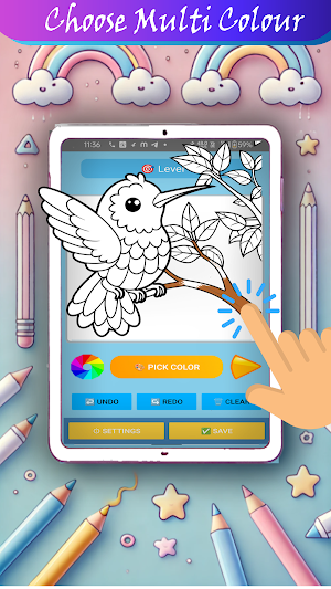 Wing Canvas - Coloring Screenshot 2