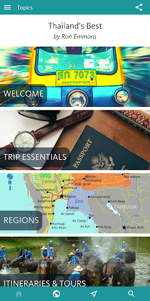 Thailand’s Best: Trip Ideas & Travel Guide Screenshot 0