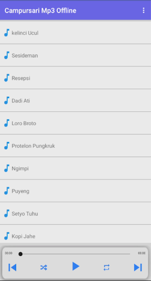 Campursari Mp3 Offline Screenshot 0