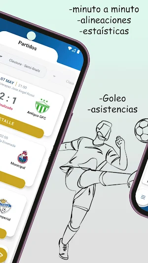 Fútbol Pro Guatemala Screenshot 1