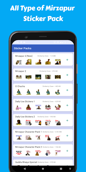 Mirzapur-WA Sticker Screenshot 0
