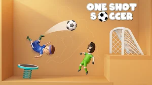One Shot Soccer: Swipe & Score Screenshot 3