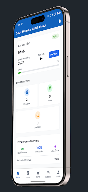 HomesXpert Vendor App Screenshot 0