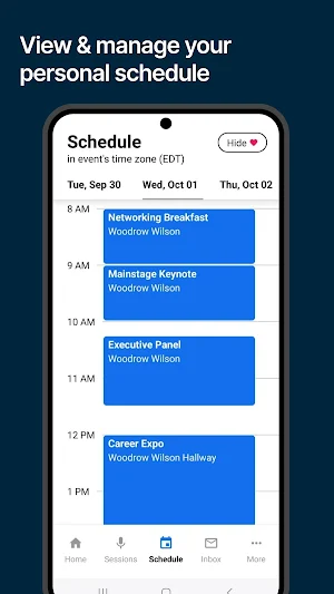 The ELC Events Screenshot 2