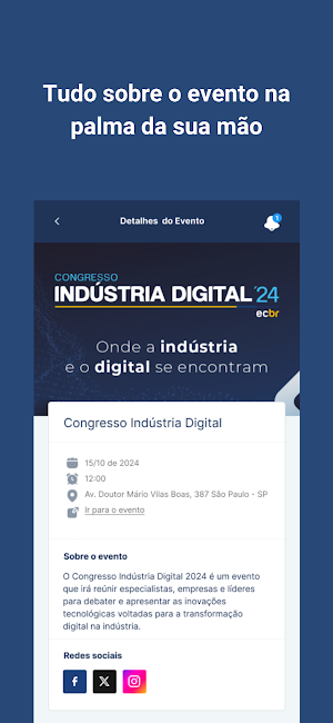 Congresso Indústria Digital Screenshot 2