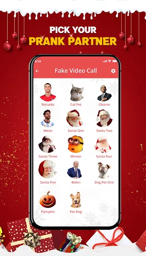 Santa Prank Call: Fake video Screenshot 0