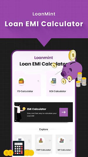 LoanMint: Loan EMI Calculator Screenshot 0