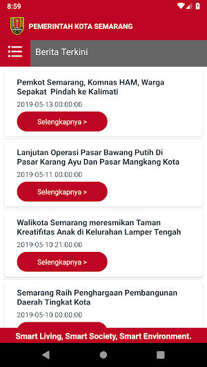 JIS (Jendela Informasi Semaran Screenshot 2