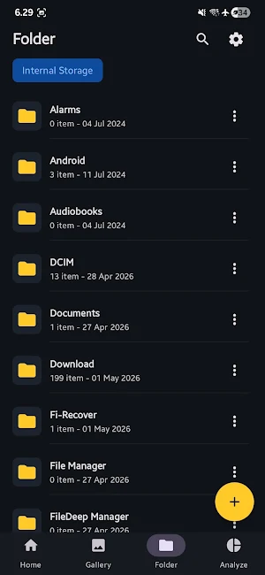 Fi - Smart File Manager Screenshot 0