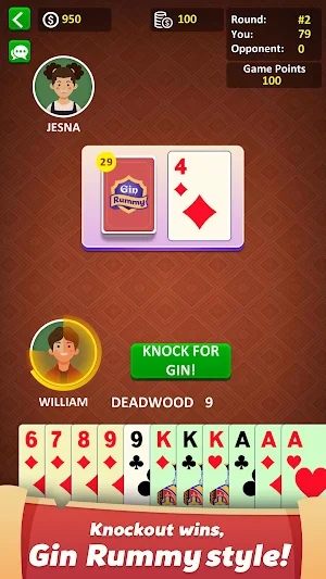 Gin Rummy Screenshot 2