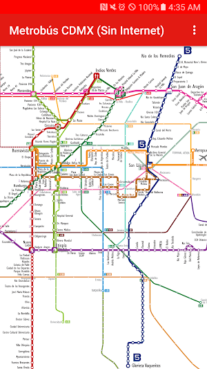 Metrobús CDMX (Sin Internet) Screenshot 2