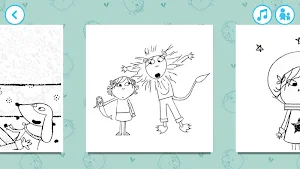 Charlie and Lola Colouring Screenshot 1