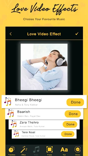 Love Video Effects - Photo Effects Animation Video Screenshot 3