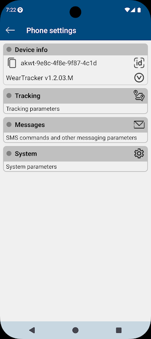 Wear Tracker Screenshot 2