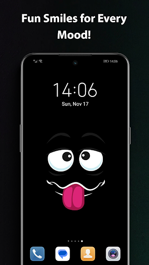Silly Smile Live Wallpaper HD Screenshot 3