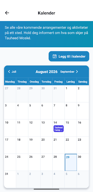 Tauheed Moské Screenshot 3