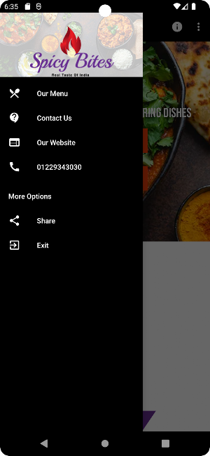 Spicy Bites Screenshot 1