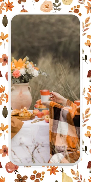 Preppy Fall Wallpaper Screenshot 2
