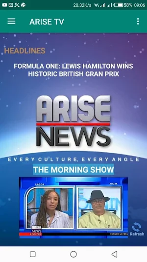 Arise TV Screenshot 0