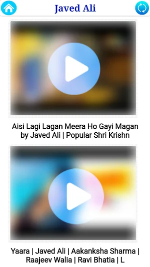 Javed Ali All Video Songs Screenshot 3