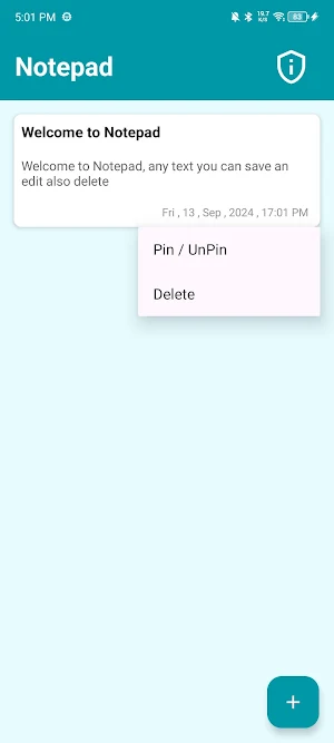 Notepad Screenshot 2