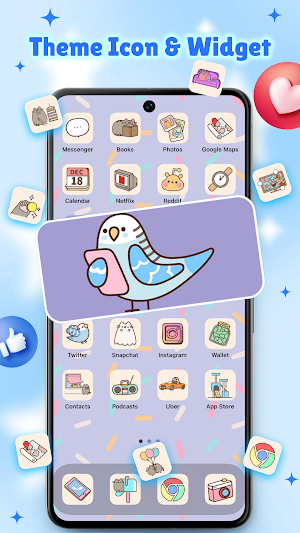 iTheme: Color Widgets & Themes Screenshot 2