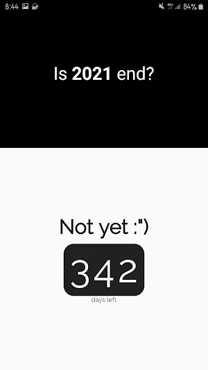 Is 2021 End? Screenshot 1