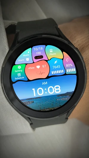 Alien Mimic Weather ZKin Watch Screenshot 3