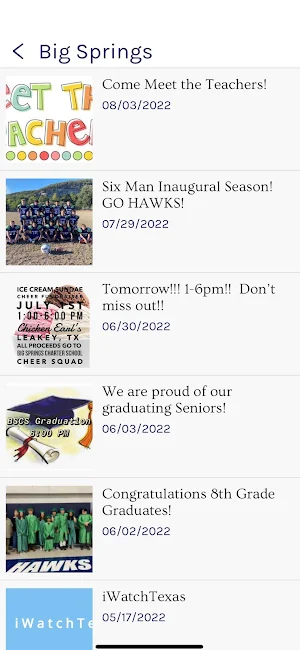 Big Springs Charter School Screenshot 1