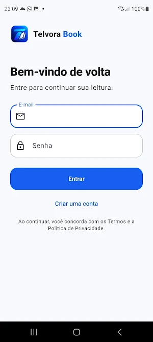 Telvora Book Screenshot 0
