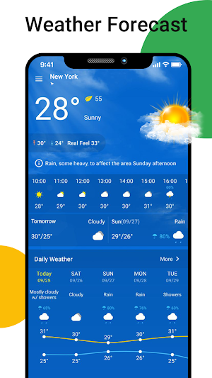 Weather Forecast - Accurate Weather & Radar Screenshot 0