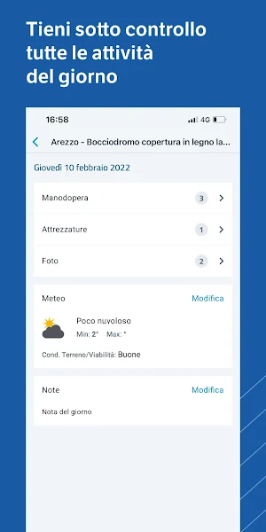 Cantieri App Screenshot 2