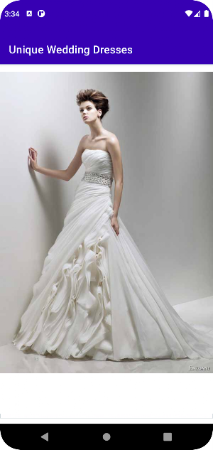 Unique Wedding Dresses Screenshot 2