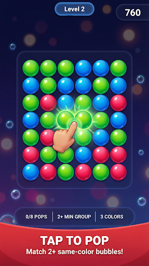 Bubble Pop Blast: Pop Puzzle Screenshot 1