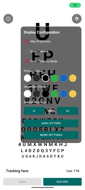 Eyesight Measurer Screenshot 1