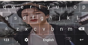 BTS JIMIN KEYBOARD Screenshot 0
