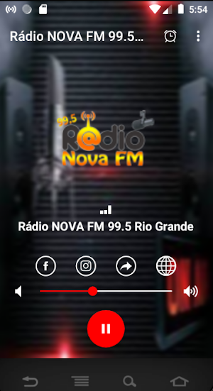 Rádio NOVA FM 99.5 Rio Grande Screenshot 1