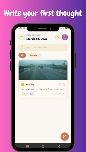 Personal Diary with Lock Screenshot 3