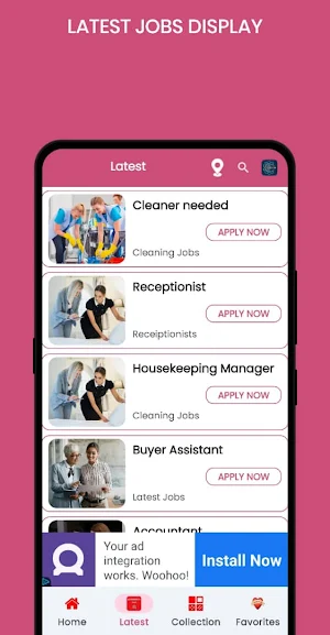 Authentic Jobs Screenshot 1