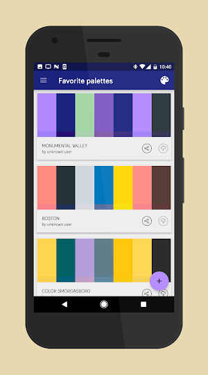 Quanto: Material Palettes Screenshot 2