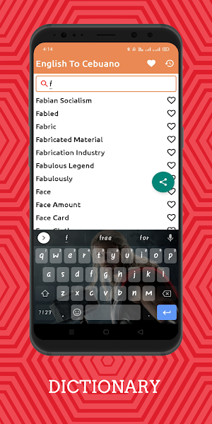 English To Cebuano Dictionary  Screenshot 1