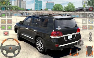 Prado Car Driving Car Games Screenshot 1