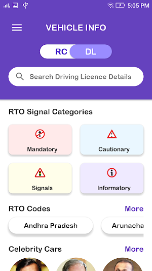 vehicle info - vehicle owner details,licence check Screenshot 1