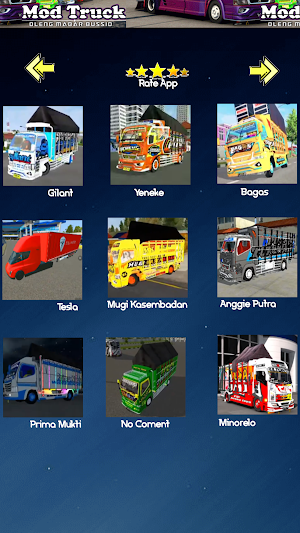 Mod Truck Oleng Mabar Bussid Screenshot 3