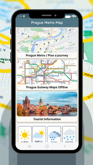 Prague Metro Map 2024 Screenshot 0