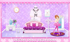 Ballet Doll Home Design Game: Build A House Games Screenshot 0