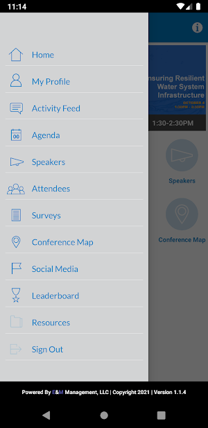NAWC Events Screenshot 3